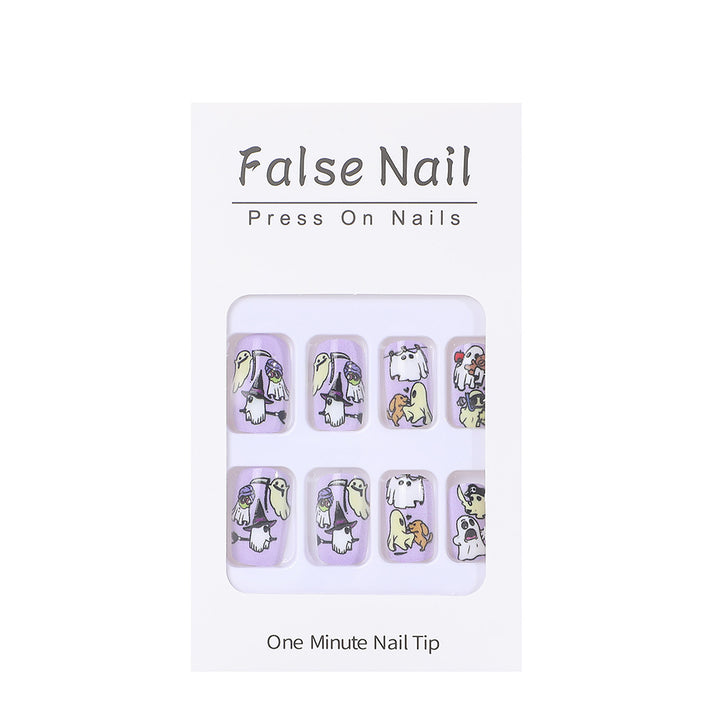 Creative Nail Set with Cartoon Designs Kalsten