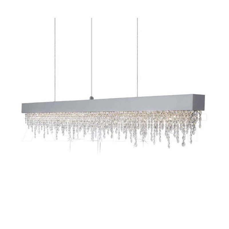 Elegant Crystal Linear Chandelier