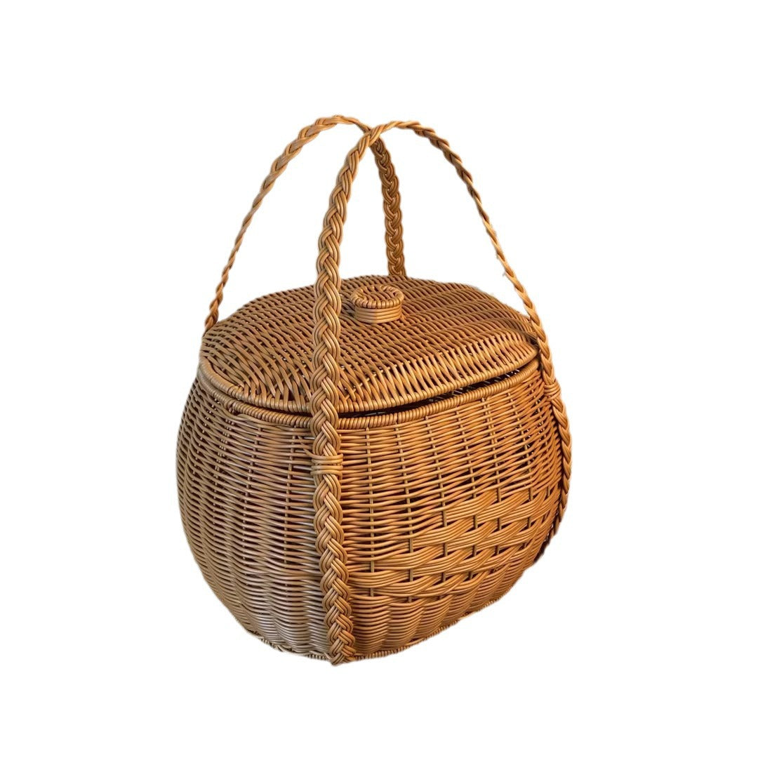 Handcrafted Woven Storage Basket Kalsten
