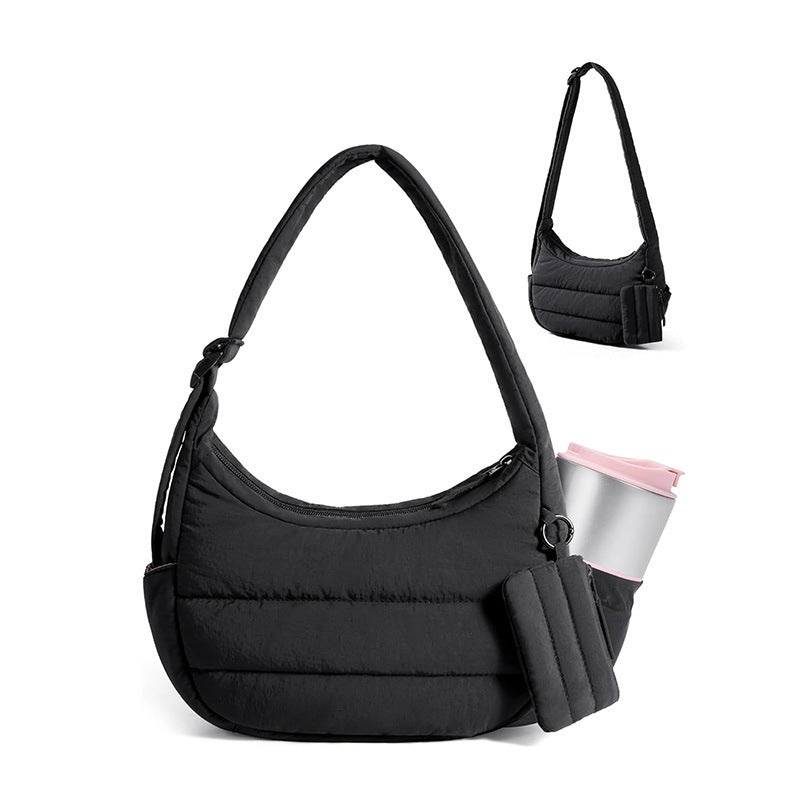 Comfortable shoulder bag with practical additional function Kalsten