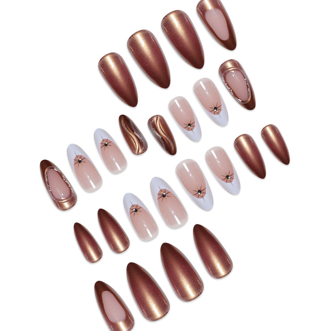 Decorative Sculpted Press-On Nails Kalsten
