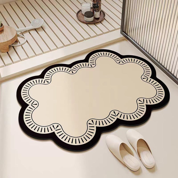 Decorative Floral Area Mat
