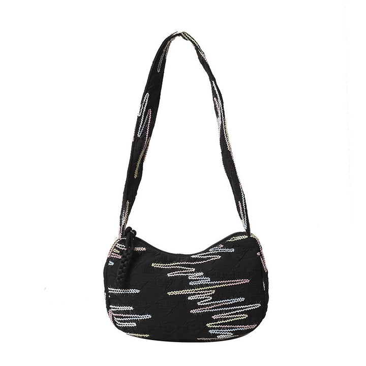 WoTextured Fabric Shoulder Bag Kalsten