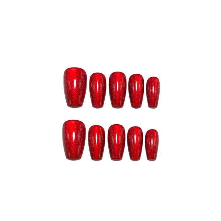 Sparkling Artificial Nails In Elegant Design Kalsten