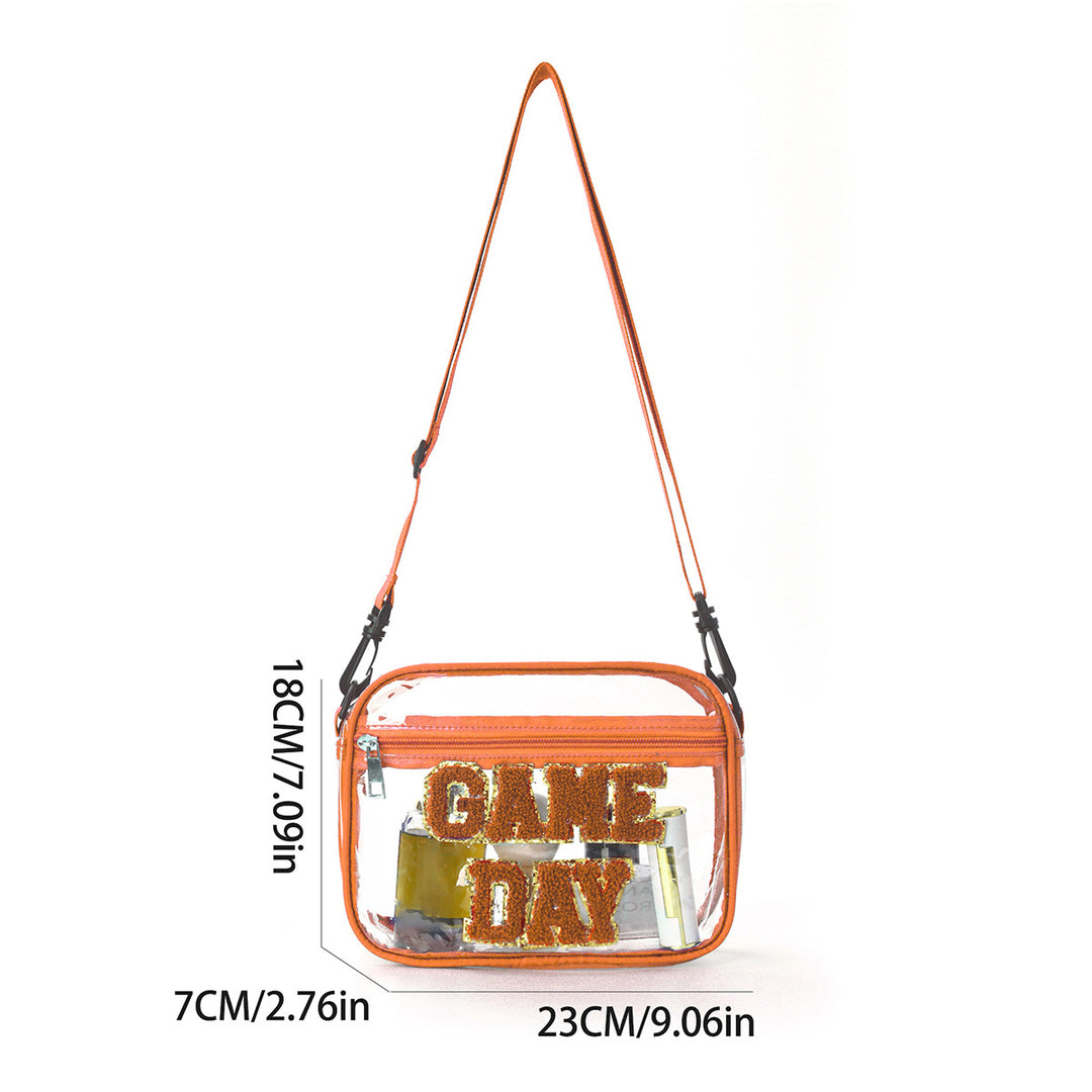 Transparent shoulder bag with clever design Kalsten