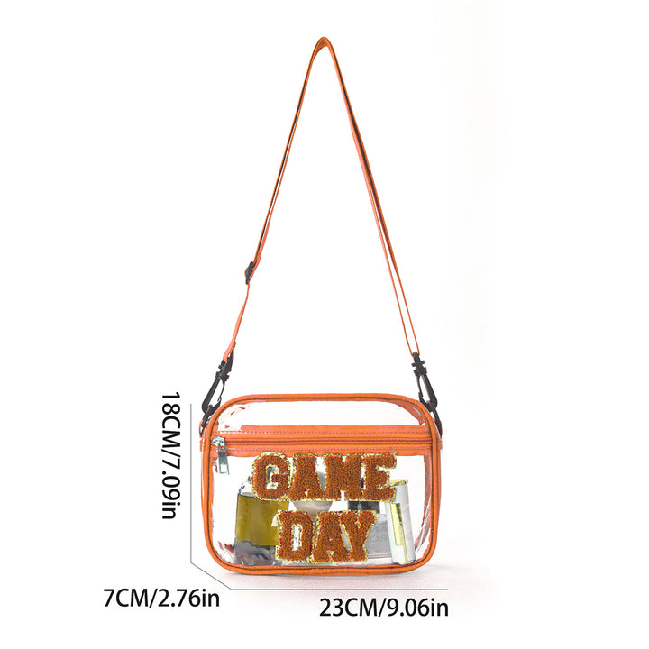 Transparent shoulder bag with clever design Kalsten