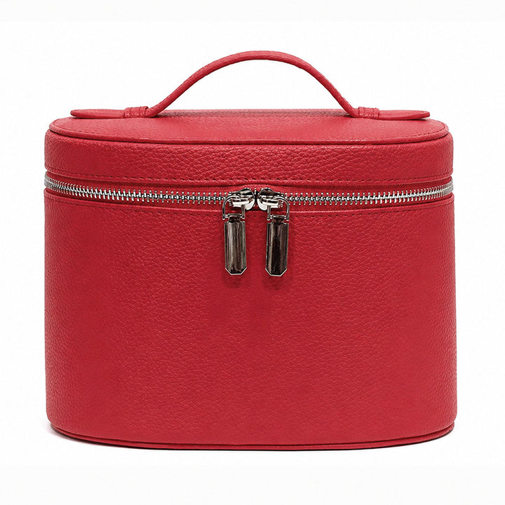 Cosmetic storage bag with elegant design and sturdy carrying handle Kalsten