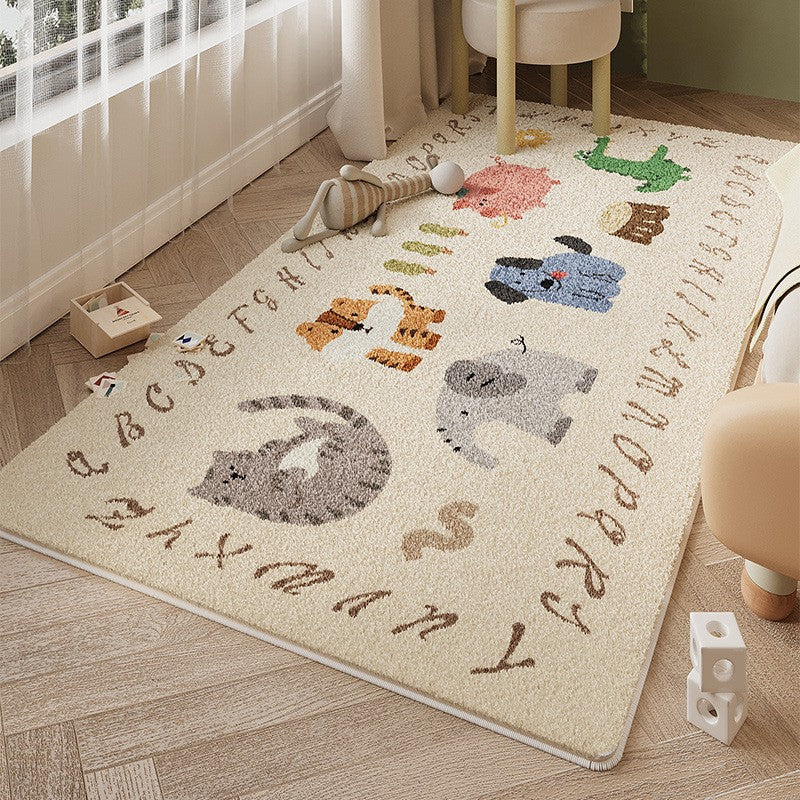 Whimsical Cartoon-Themed Area Rug
