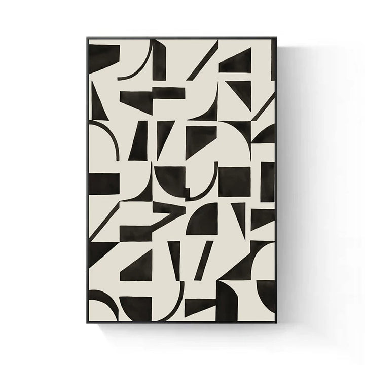 Abstract Geometric Wall Art Canvas
