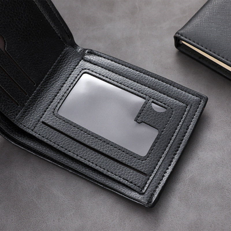 Textured Bi-Fold Wallet Kalsten