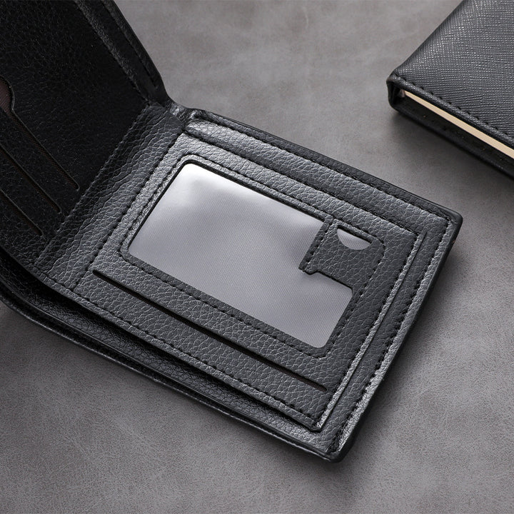 Textured Bi-Fold Wallet Kalsten