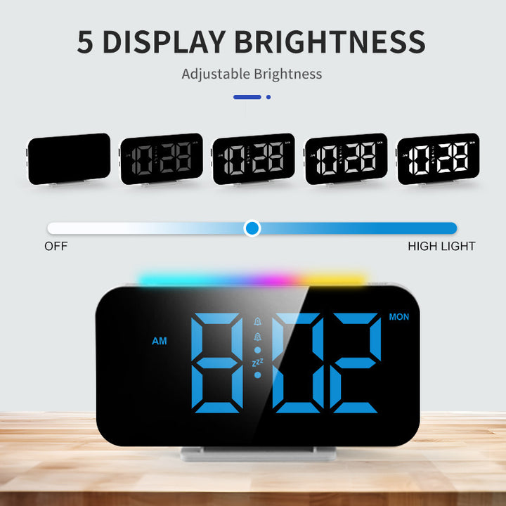 Digital LED Alarm Clock with Large Display and Snooze Function Kalsten