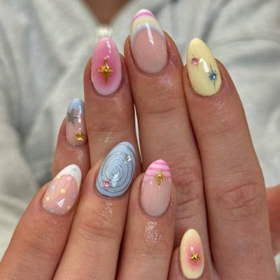 Artful Nail Art with Colorful Designs Kalsten