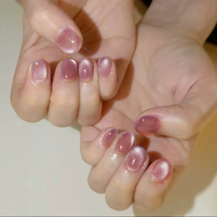 Shimmering Gradient Press-On Nail Set Kalsten