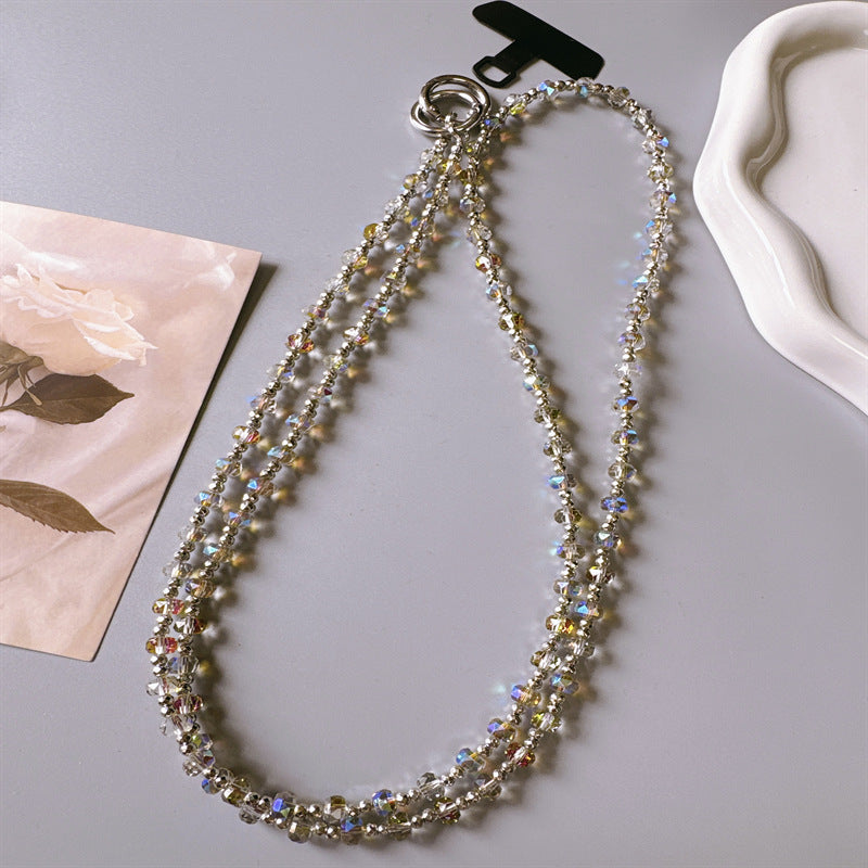 Dazzling Crystal Beaded Eyewear Lanyard Kalsten