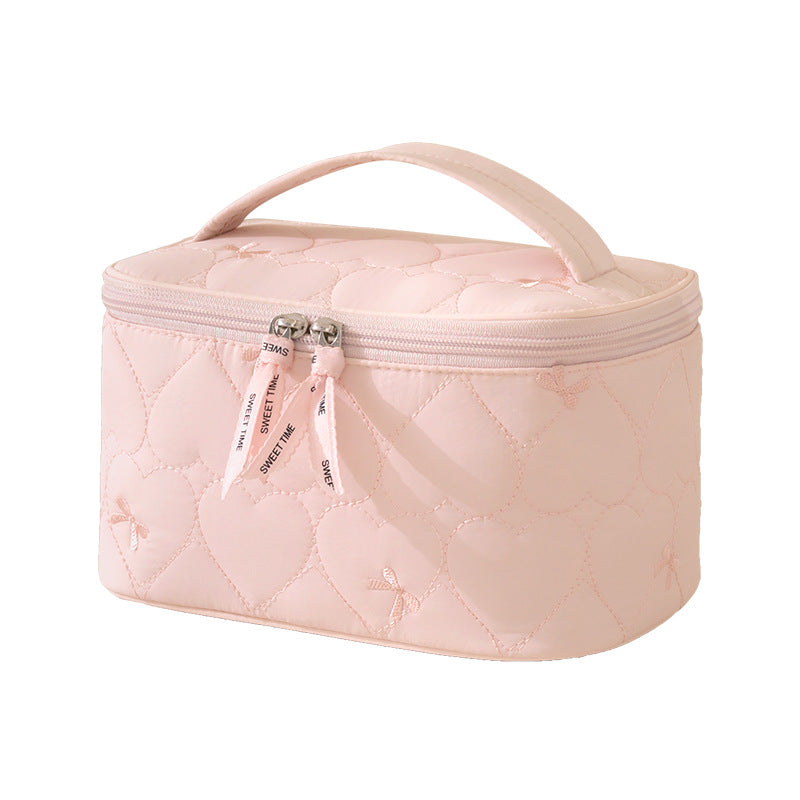 Quilted Makeup Storage Box Kalsten