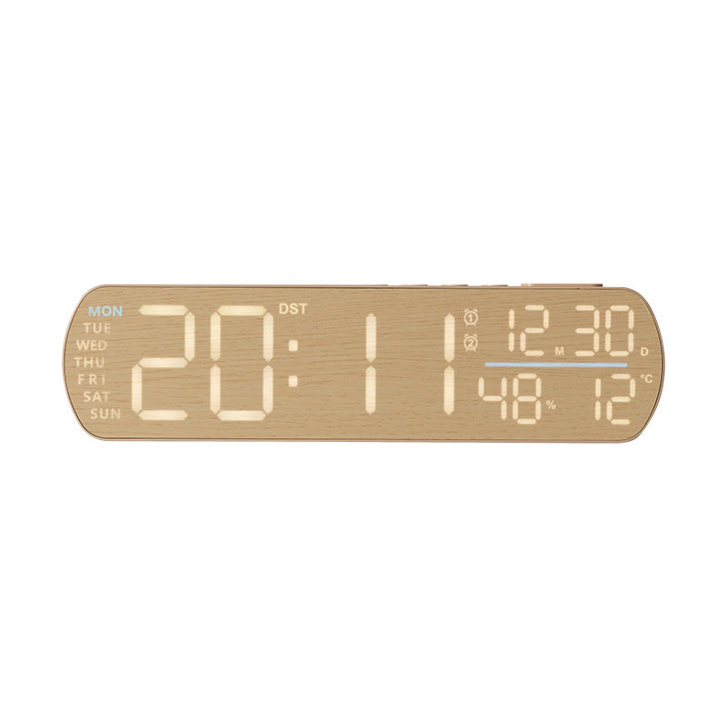 Digital alarm clock with temperature sensor and week display Kalsten