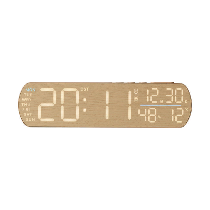 Digital alarm clock with temperature sensor and week display Kalsten