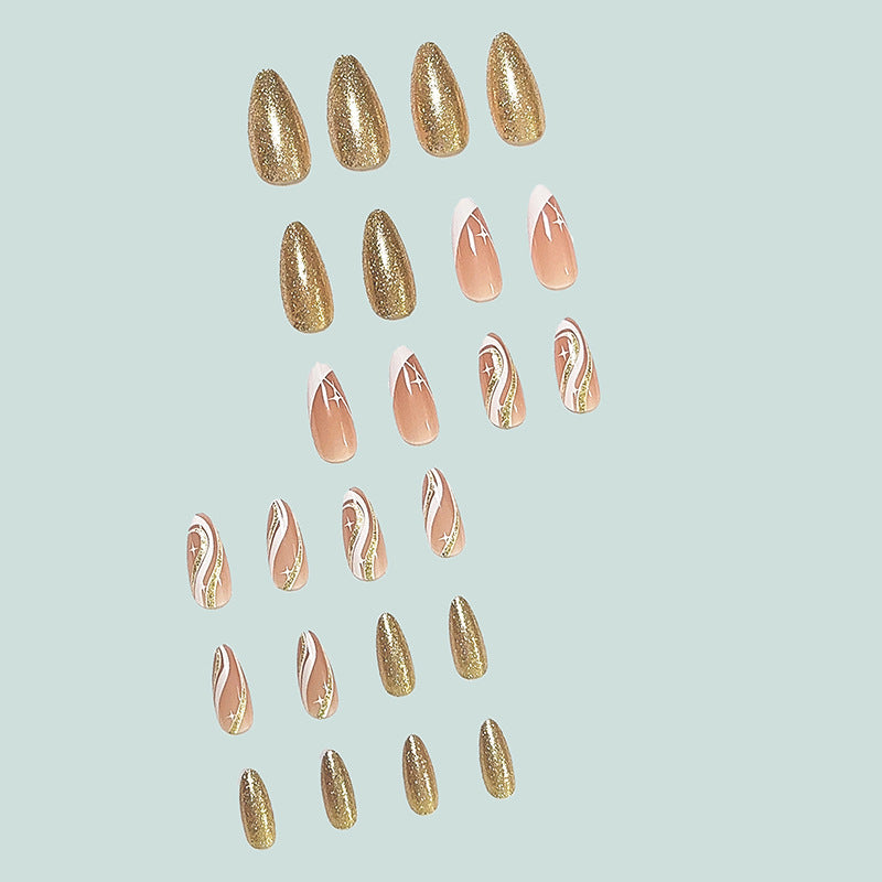 Elegant and creative stiletto artificial nails Kalsten