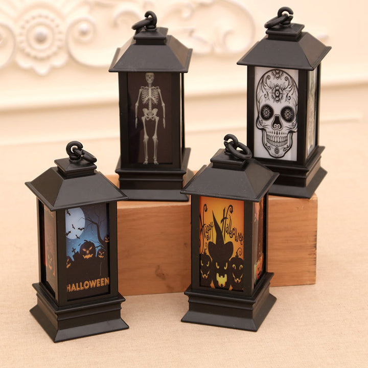 Decorative Lantern with Spooky Halloween Theme Kalsten