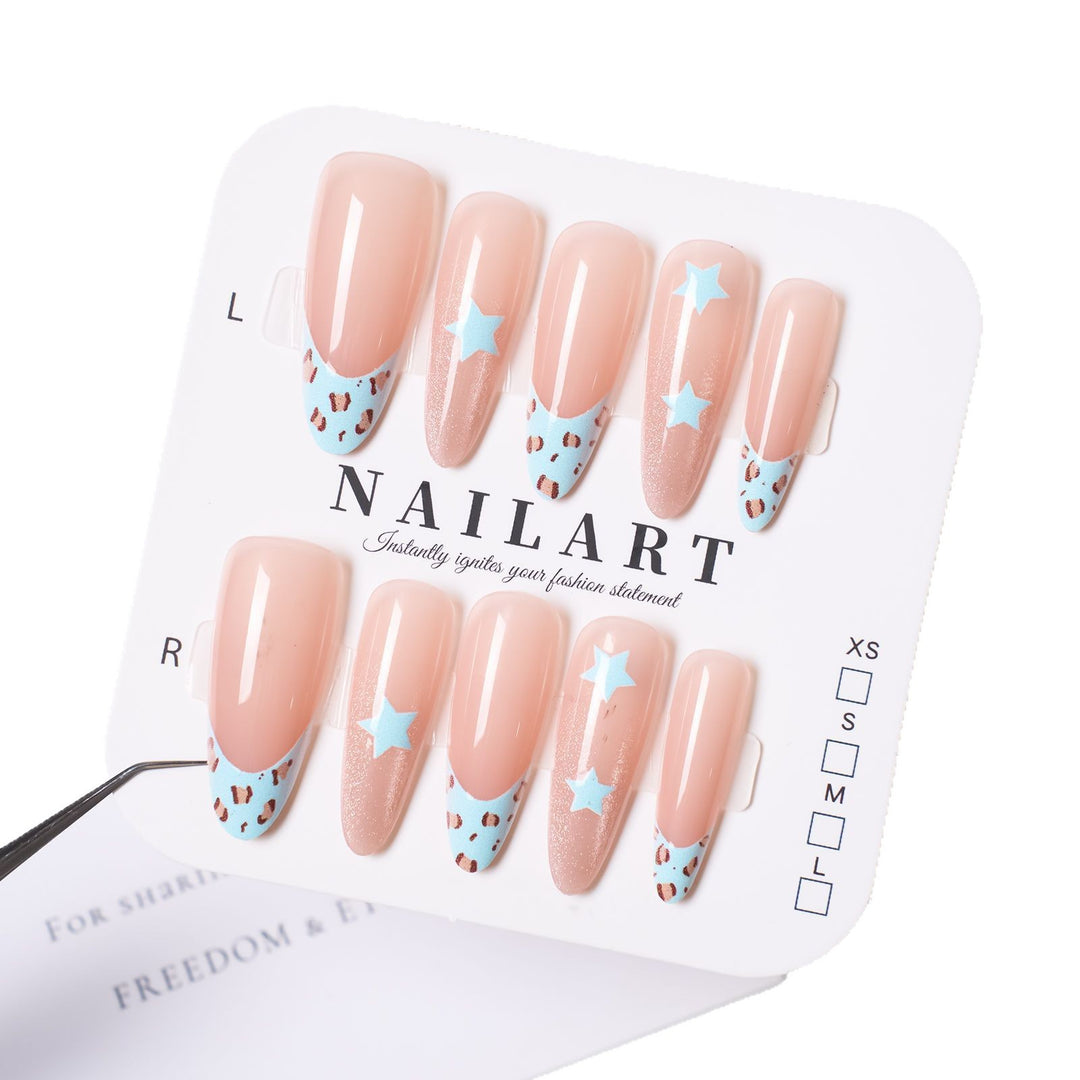 Creative Artistic Press-On Nail Extensions Kalsten