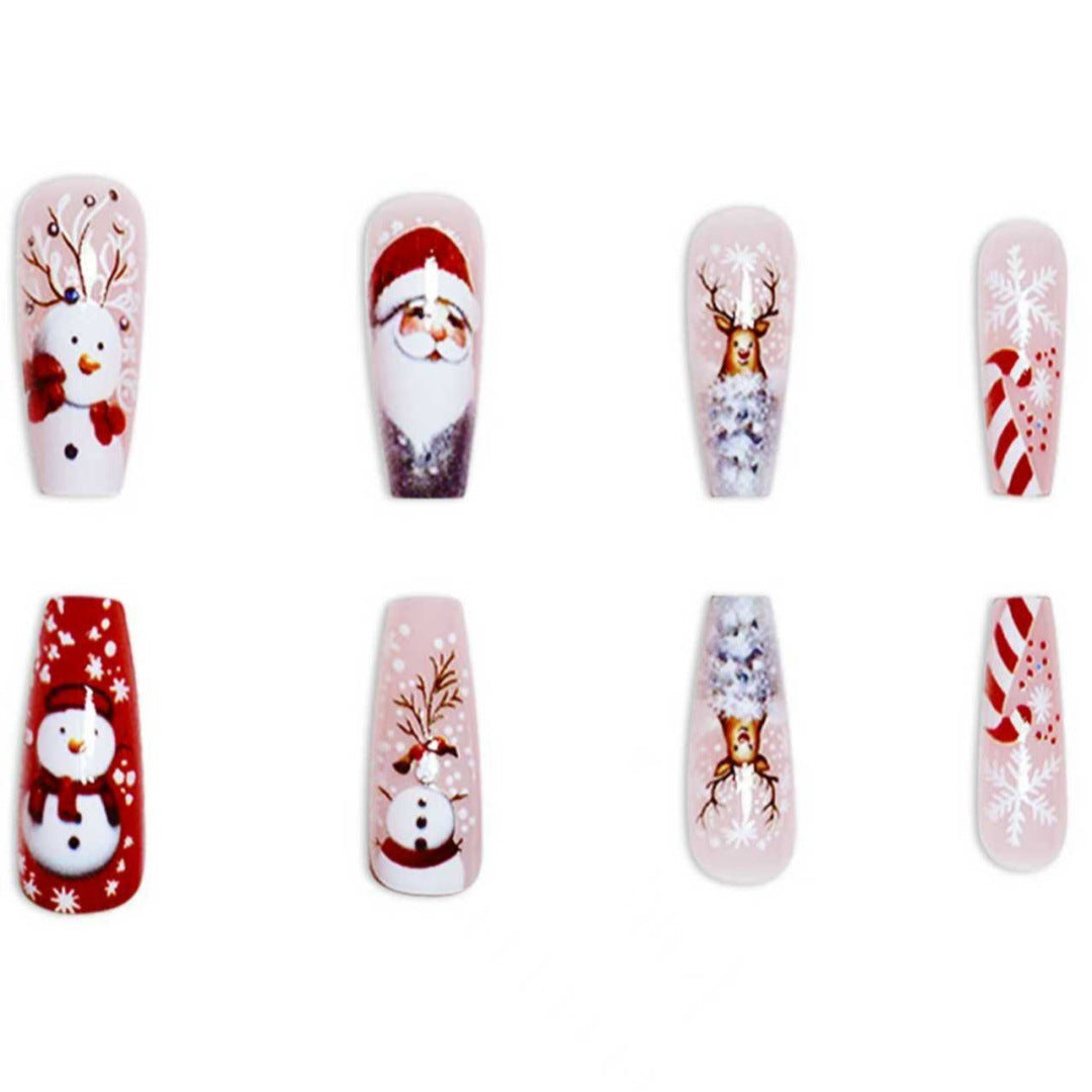Festive Holiday Themed Nail Art Kalsten