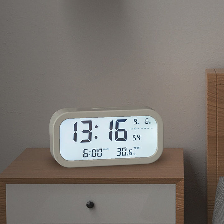 Digital Multifunctional Alarm Clock with Temperature and Day Display Kalsten