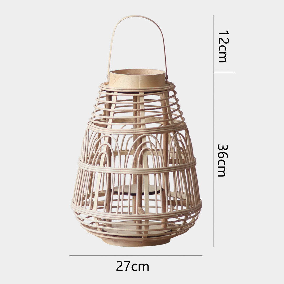 Handcrafted Rattan Lantern Kalsten