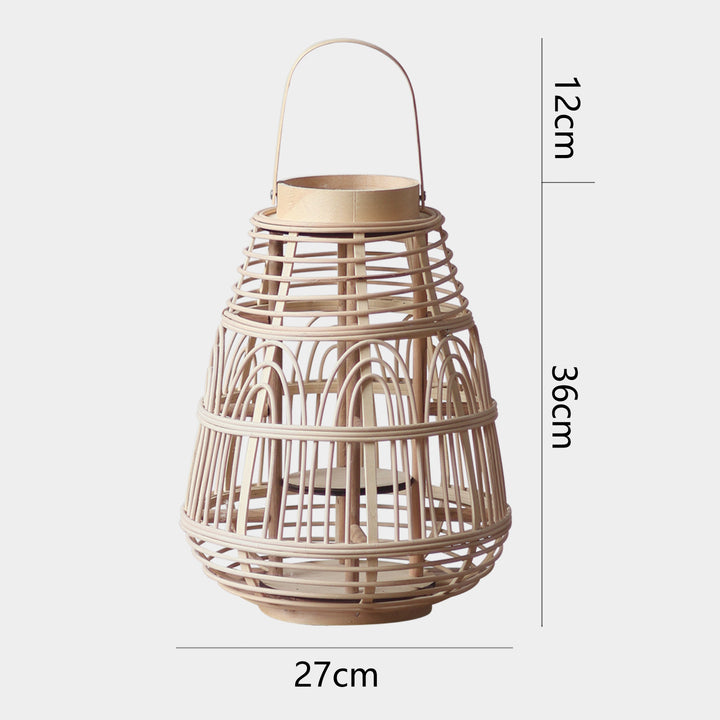 Handcrafted Rattan Lantern Kalsten