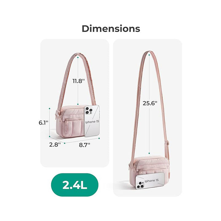 Fashionable shoulder bag with practical compartment division Kalsten