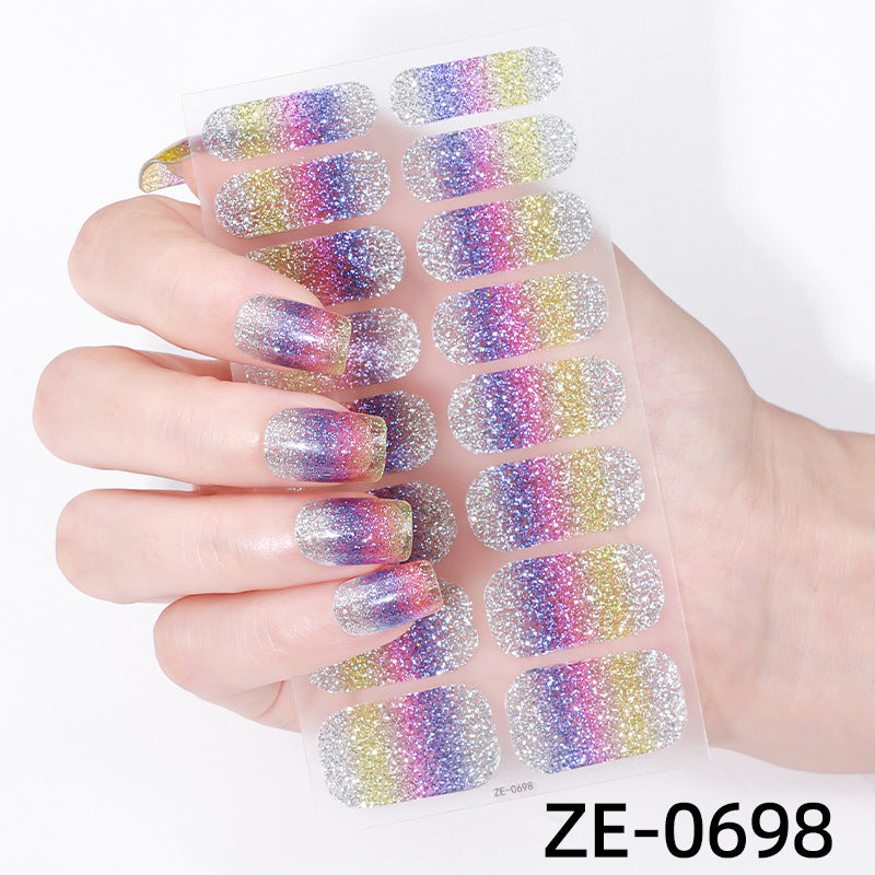 Glitter Ombre Nail Wraps  1790954415