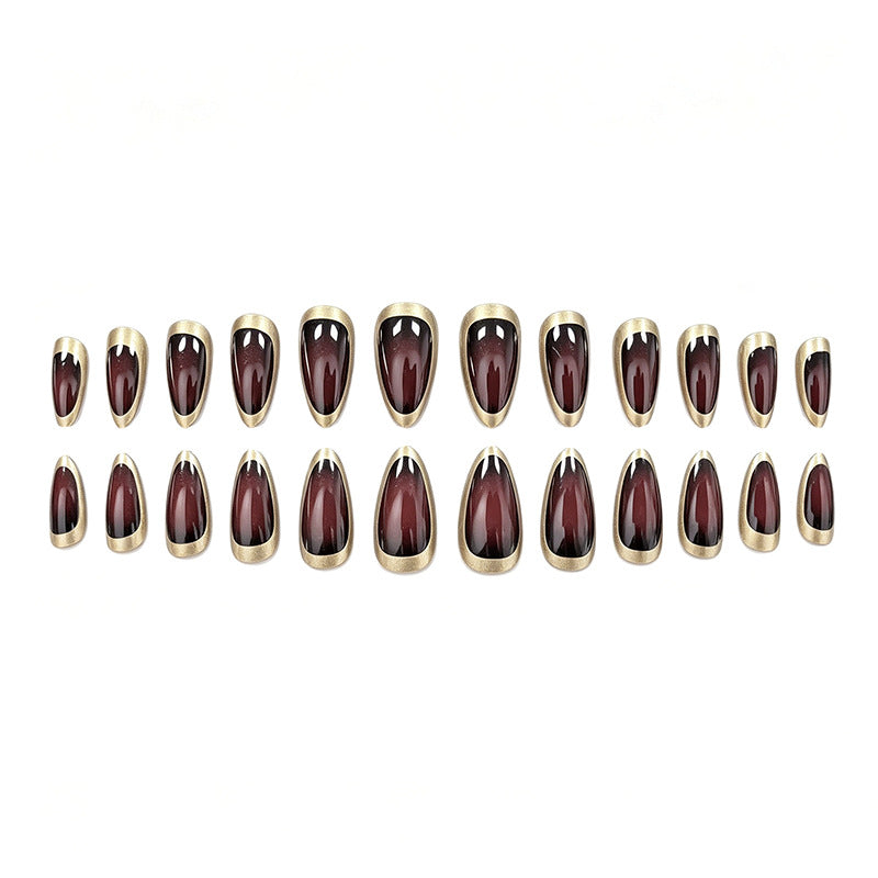 Elegant Almond-Shaped Nail Enhancements Kalsten 1789915251
