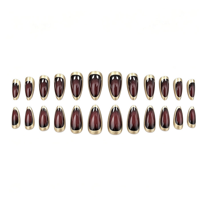 Elegant Almond-Shaped Nail Enhancements Kalsten 1789915251