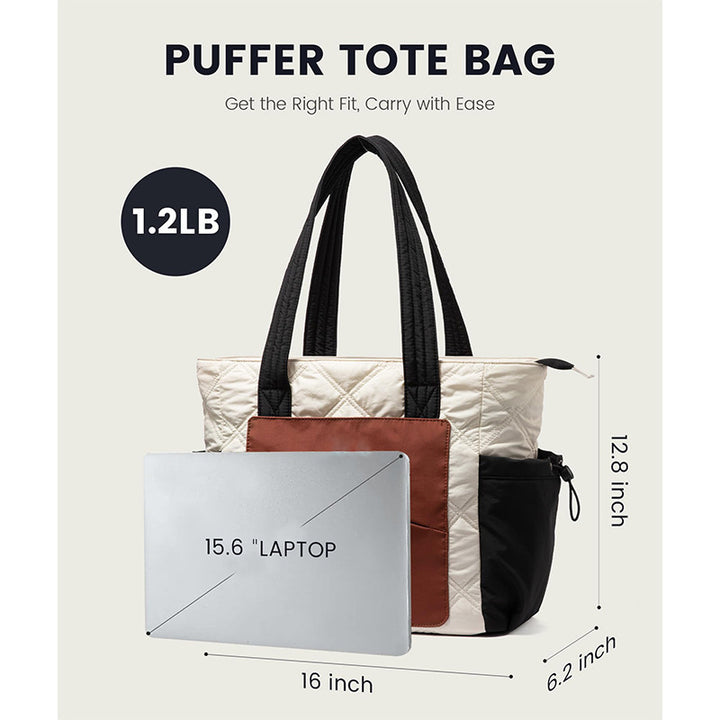 Elegant shopping bag with practical multiple compartments Kalsten