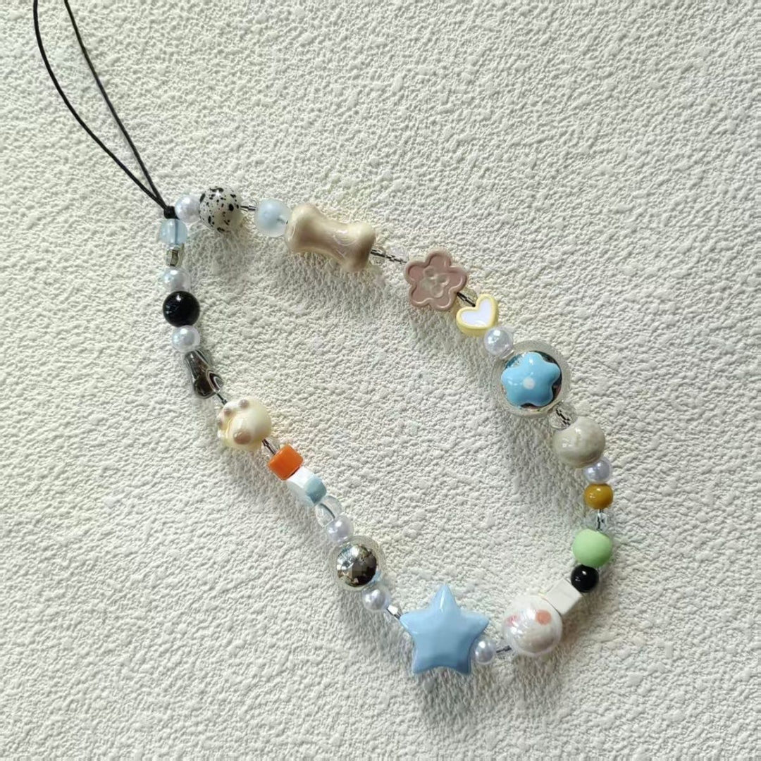 Decorative Beaded Phone Lanyard Kalsten 1790134864