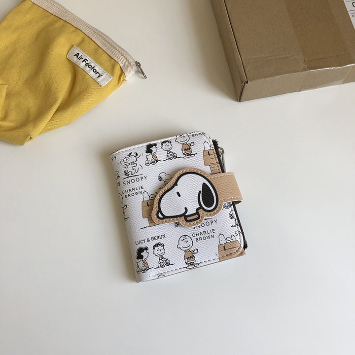 Cartoon-Themed Zip Wallet Kalsten