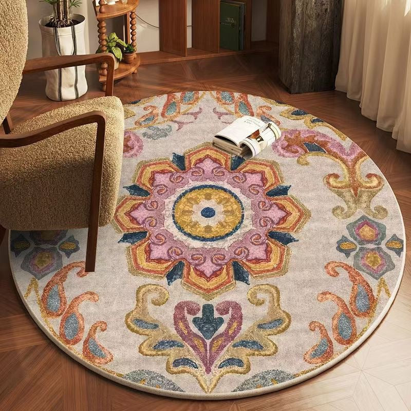 Decorative Circular Area Rug