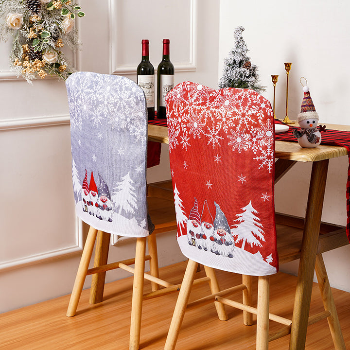 Festive chair covers with Christmas motifs Kalsten