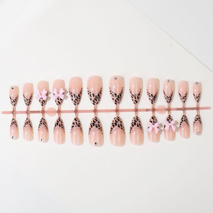 Stylish Animal Print Press-On Nail Tips Kalsten
