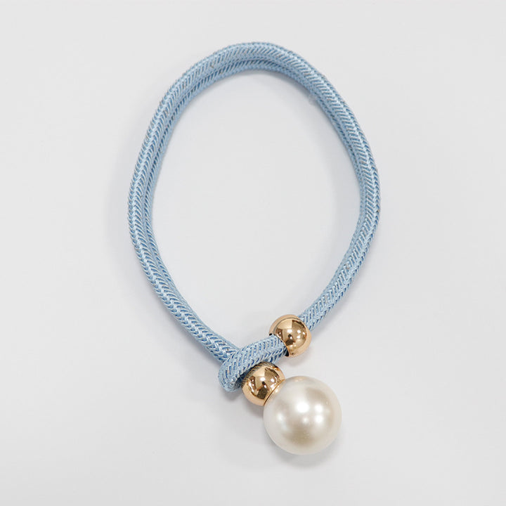 Elegant curtain tieback with decorative pearl Kalsten