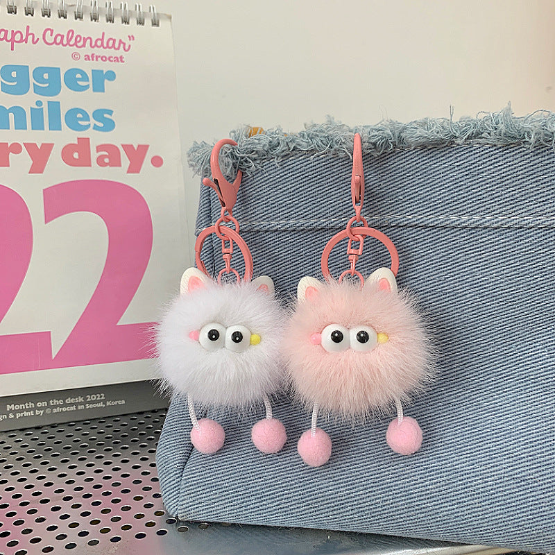 Cute Fluffy Character Keychain Kalsten
