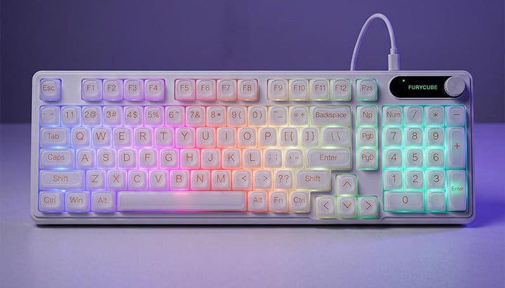 Retro Round-Key Mechanical Keyboard Kalsten
