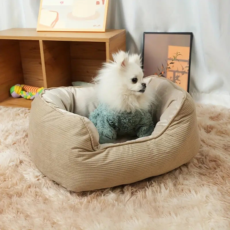 Plush Comfort Dog Bed