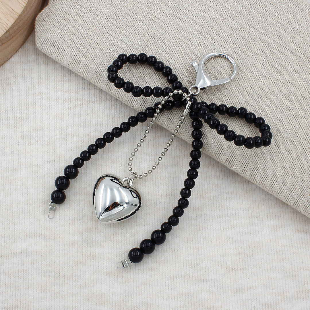 Elegant Pearl Bow Keychain Kalsten