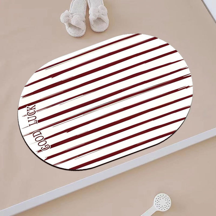 Stylish Motivational Bath Mat