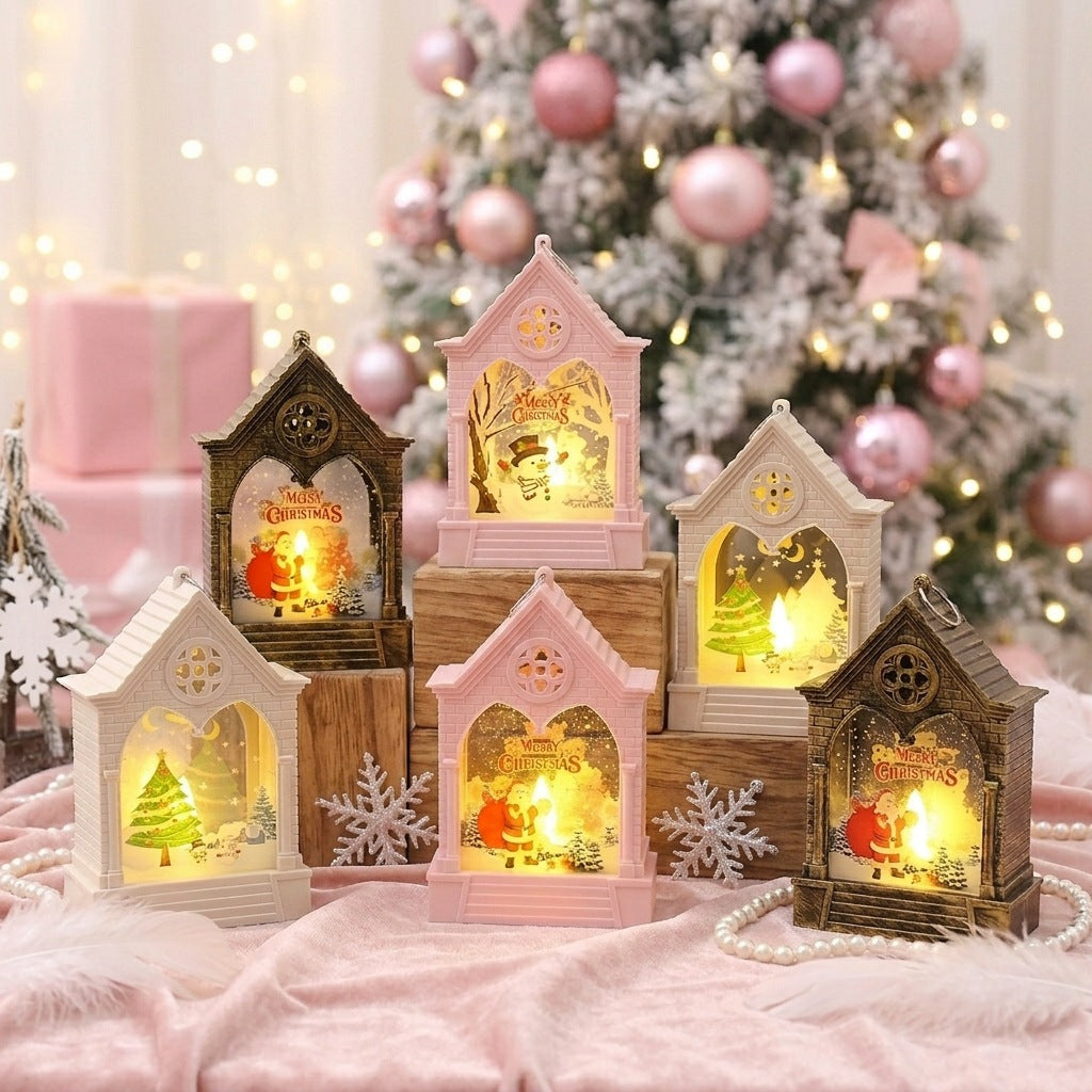 Nostalgic lantern with LED lighting