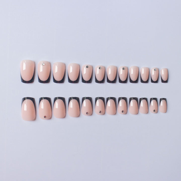 Chic French Tip Nail Art Set