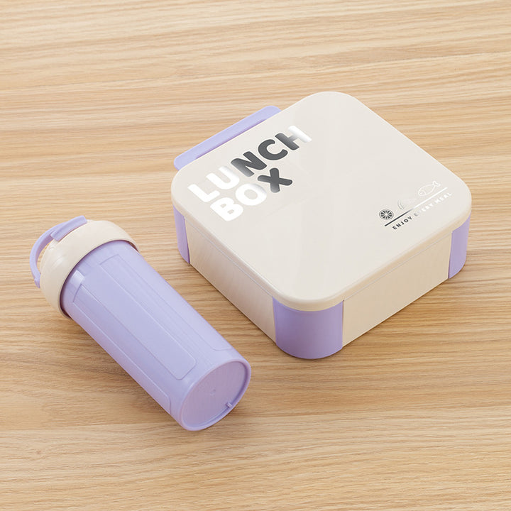 Insulated Lunch Box Set with Water Bottle