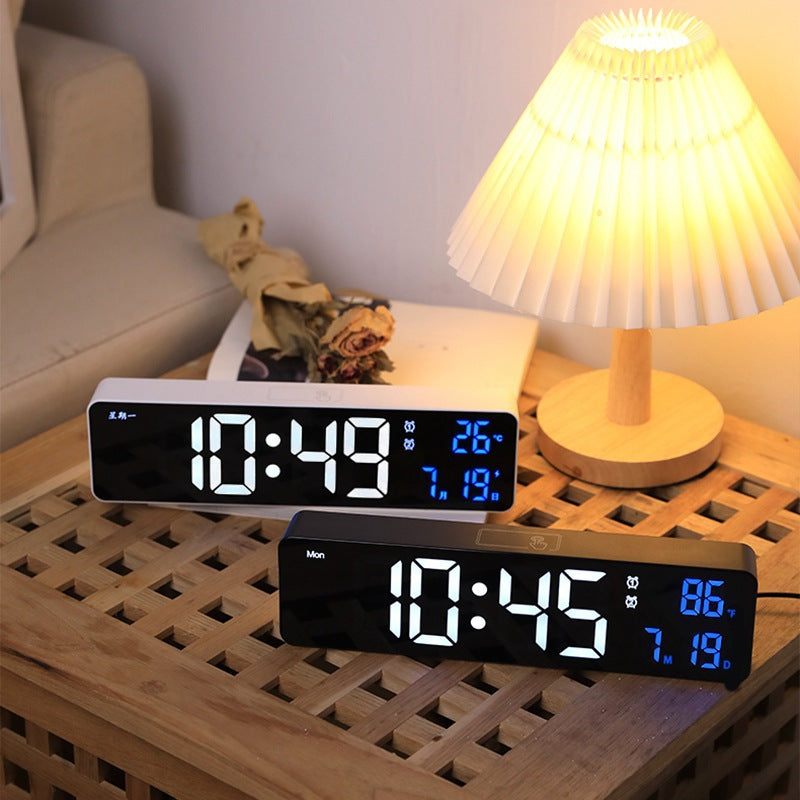 Digital alarm clock with temperature and date display Kalsten