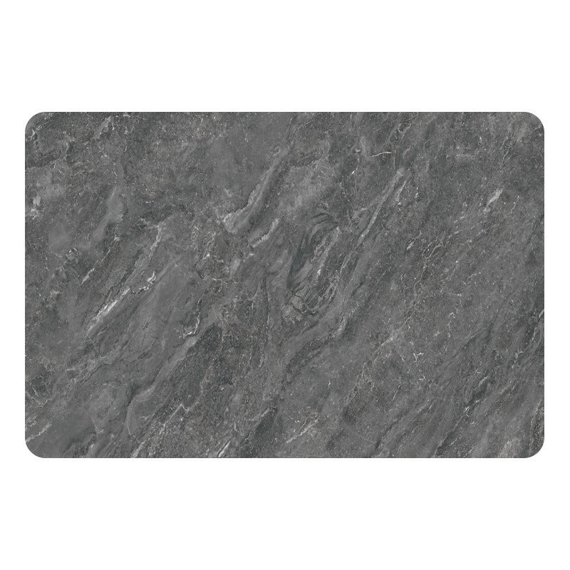 Stylish Marble-Effect Kitchen Mat Kalsten